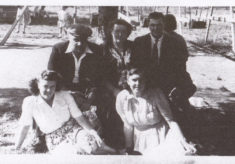 The Marston family in Nottingham, 1949