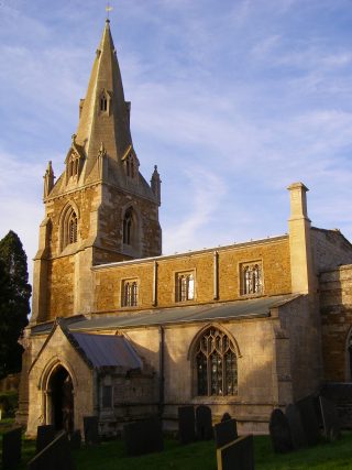 St John the Baptist parish church, Muston. | Bottesford Local History Archive