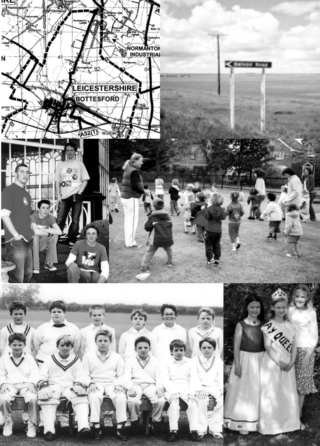 VV2005 collage Pictures from the front pages of all six editions of Village Voice issued in 2005. | Bottesford Local History Archive