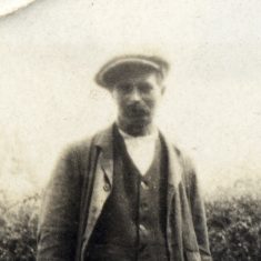 Tom Bonser Kirk, with Laddie