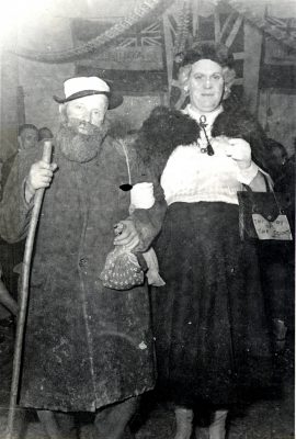 BOT189_033 DKI_1 39 v2 In fancy dress; Tom Minckley and Harry Gascoigne