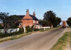 Grange Farm, by the canal bridge, Plungar