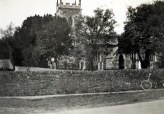St Helens parish church, Plungar, in the 1890s
