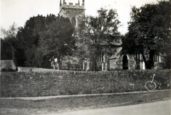 St Helens parish church, Plungar, in the 1890s