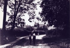 Granby Lane, Plungar, in the 1890s