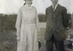 Couple at Pasture Farm, Plungar