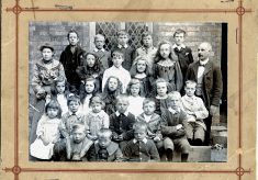 Barkestone village school, 1904