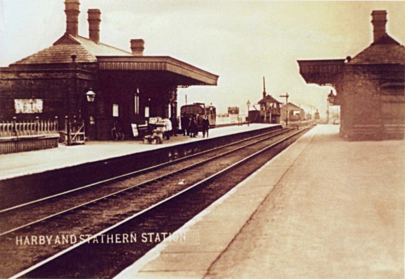 BOT189_057 DKI_2 21 Harby & Stathern Station, 1930s