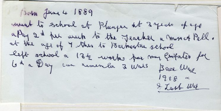 BOT189_071 DKI_1 17 Tom Kirk's memories of time in Plungar