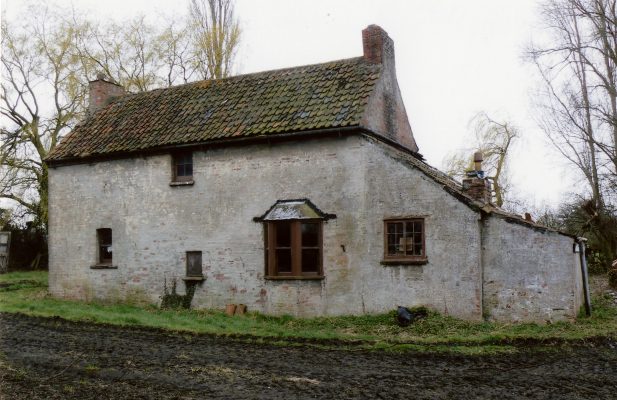 A view of the rear elevation of the Lock House