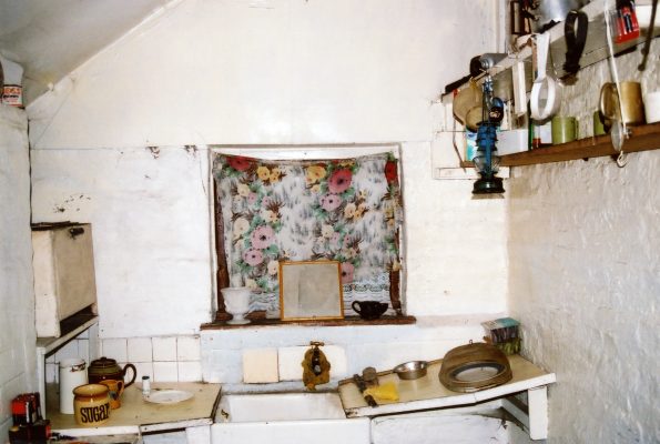Interior of the kitchen at the Lock House 17