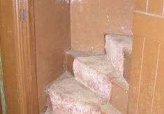 Bottom of the stairs