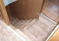 The top of the stairs