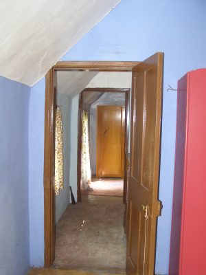 Looking along the landing, from one bedroom to the other. | Neil Fortey