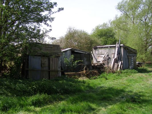OLYMPUS DIGITAL CAMERA Some of the old sheds at the Lock House | Neil Fortey