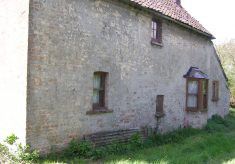 A view of the rear of the Lock House cottage