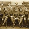 Leicestershire Regiment soldiers at camp