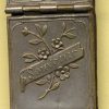 A souvenir matchbox from the First World War