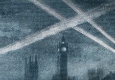 Wartime postcard: London in the blackout