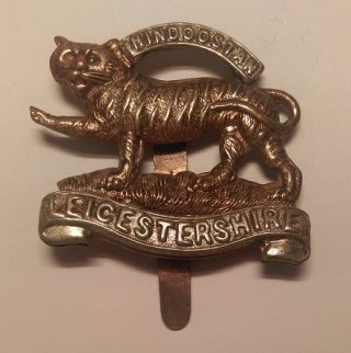 Royal Leicestershire Regiment cap badge. | Wikipedia