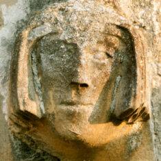 The second of two faces on windows of the north aisle. | Neil Fortey
