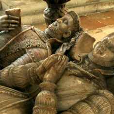 P1070894_03 The magnificent alabaster effigies of the Henry, 2nd Earl of Rutland, and Countess Margaret, lying side by side. | Neil Fortey