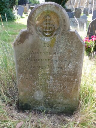 P1000284#2 James Monks' headstone. | Neil Fortey